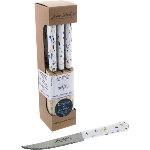 Bloc De 6 Couteaux Steak Sense