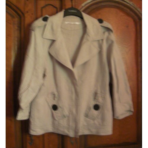 Veste Lin Beige Lauren Vidal - Taille M
