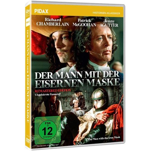 Der Mann Mit Der Eisernen Maske - Hervorragende Verfilmung Des Berühmten Französischen Romans Von Alexandre Dumas In Der Ungekürzten Fassung - Pidax Historien-Klassiker