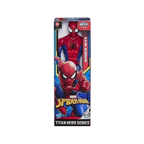 Figurine Spider-Man : Spiderman 30 Cm - Super Heros - Personnage Articul? Marvel - Jouet - Set Gar?On Et 1 Carte Animaux