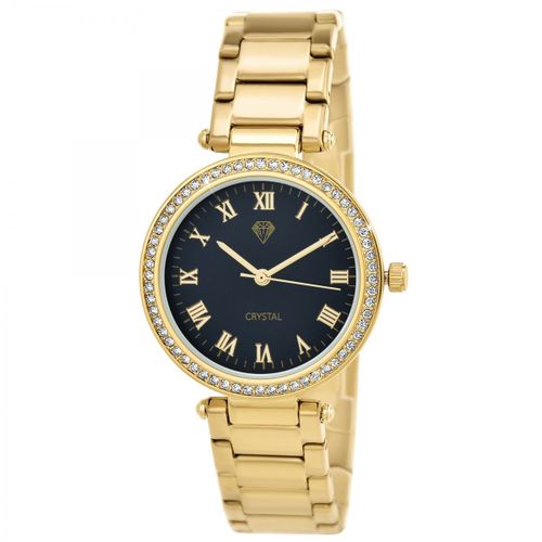 Montre Naëlle Élégante Ornée De Cristaux Scintillants Par Sc Crystal