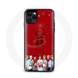 Coque Pour Iphone 12 Pro Max Bts Bangtan Garçons Fond Rouge Cadeau De Noël 2023
