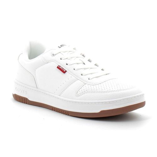 Levis Shoes Basket Basse Lacet Pour Drive Blanc