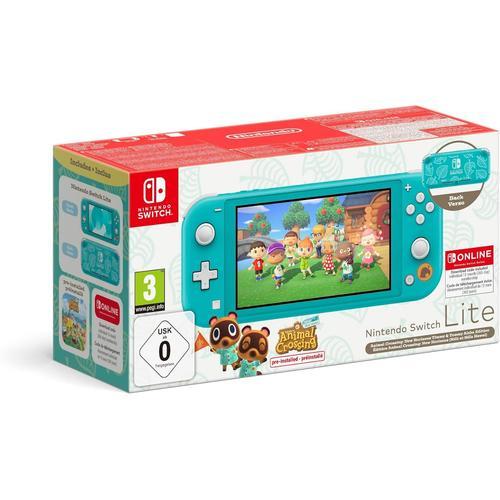 Console Lite Animal Crossing Turquoise Edition Limitée 2024 Nintendo Switch Nintendo