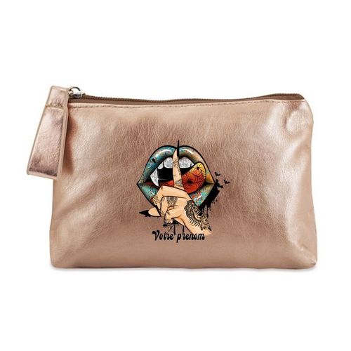 Porte monnaie dore pochette tatoo witcher mandala