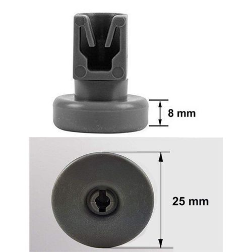 Roue de panier de lave-vaisselle pour Aeg, 8 pièces, Kits de lavage de la vaisselle, pour les favoris, privilège, Zanussi