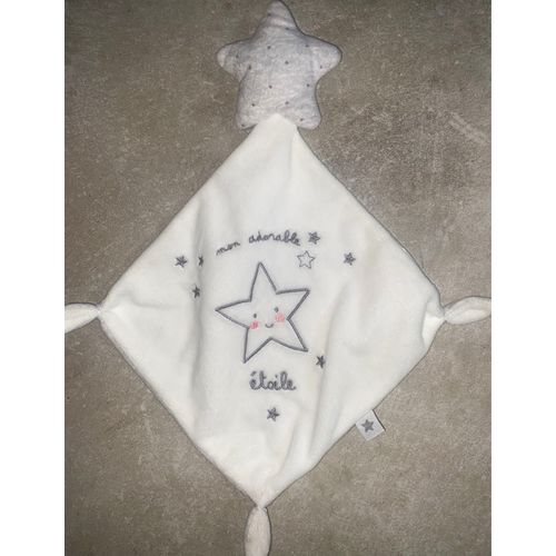 Doudou Étoile Mots D¿Enfants Jouet Bébé Mouchoir Naissance 
