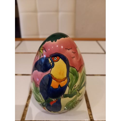 Oeuf En Émaux De Longwy Le Toucan