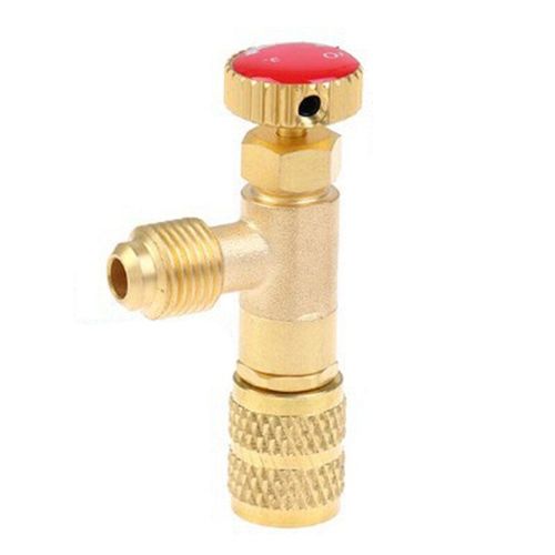 Soupape de sécurité pour réfrigérant, outil à main de 1/4 pouces, R410A R22