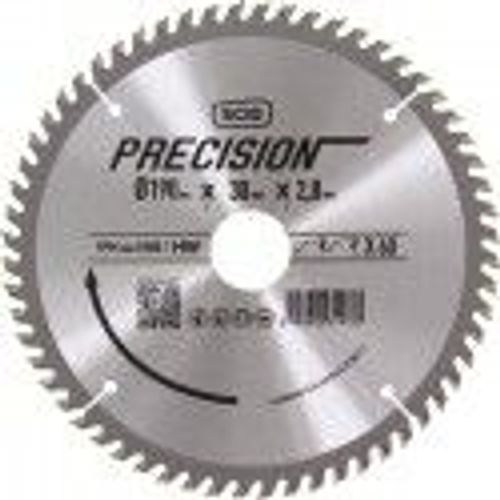 Lame scie circulaire au carbure ° 190 mm x 2.8mm 60 dents alésage 30mm SCID