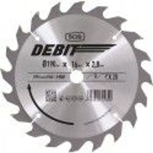 Lame scie circulaire au carbure ° 190 mm x 2.8mm 20 dents alésage 16mm SCID