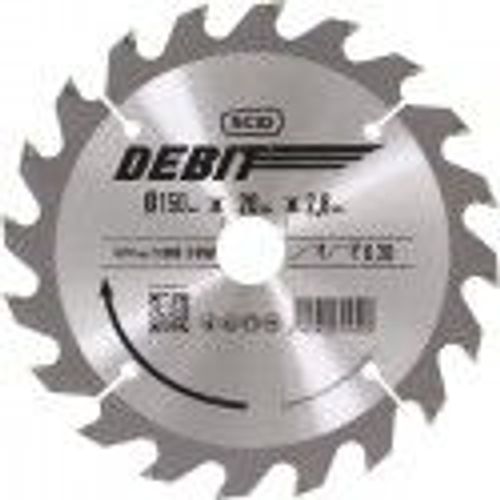 Lame scie circulaire au carbure ° 150 mm x 2.8mm 20 dents alésage 20mm SCID
