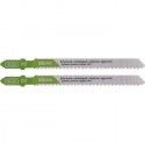 Lot 2 lame scie sauteuse bois 10 tpi 100 mm accroche en T coupe fine SCID