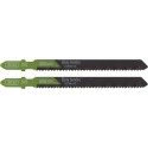 Lot 2 lame scie sauteuse bois 12 tpi 100 mm accroche en T SCID