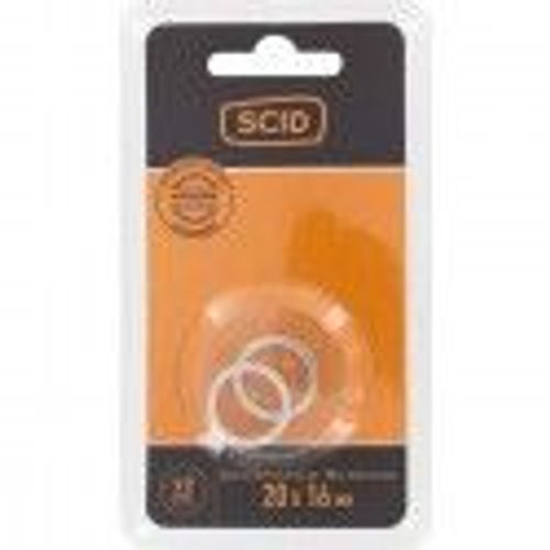 Lot 2 bague de réduction métal ° 20 mm alésage 16 mm lame scie circulaire SCID