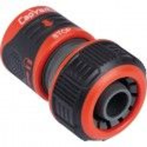 Raccord rapide stop d' arrosage avec blocage lock tuyau ° 19 mm CAP VERT