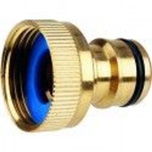 Nez de robinet laiton spécial gros débit 26 x 34 mm mm 1" CAP VERT