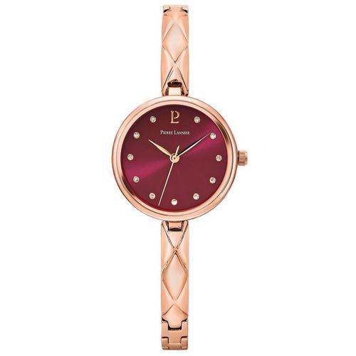 Pierre Lannier Leia Femme Acier Dor? Rose 043l958