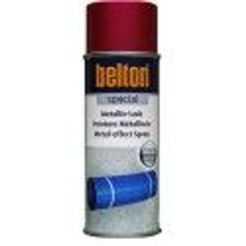 Aérosol peinture multi supports rouge métallisé brillant 400ml BELTON