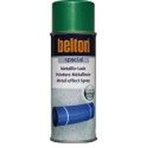 Aérosol peinture multi supports vert métallisé brillant 400ml BELTON