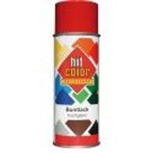 Aérosol peinture décoration RAL 3000 rouge feu satin 400ML HITCOLOR BELTON