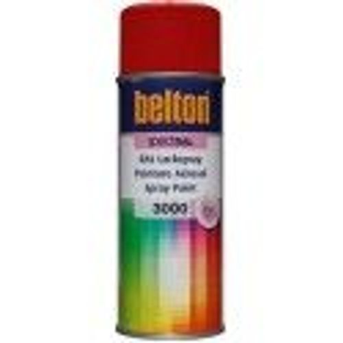 Peinture aérosol RAL 3000 Rouge feu brillant 400ML SPECTRAL BELTON