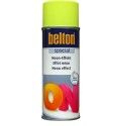 Aérosol peinture fluorescente jaune fluo 400ml BELTON