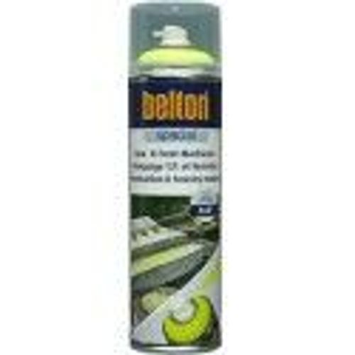 Aérosol peinture marquage repérage jaune chantier travaux publics forestiers 500ml BELTON