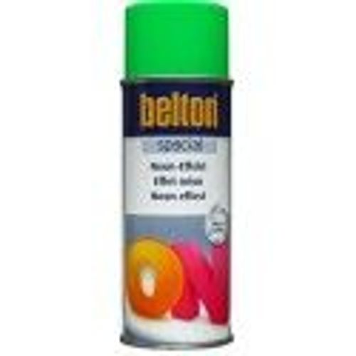 Aérosol peinture fluorescente vert fluo 400ml BELTON