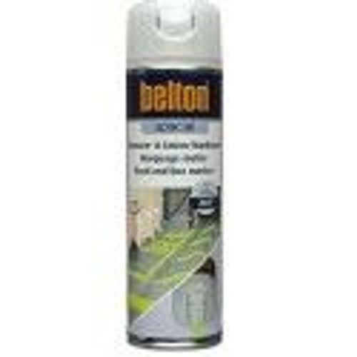 Aérosol peinture marquage traçage jaune fluo chantier travaux publics forestiers 500ml BELTON