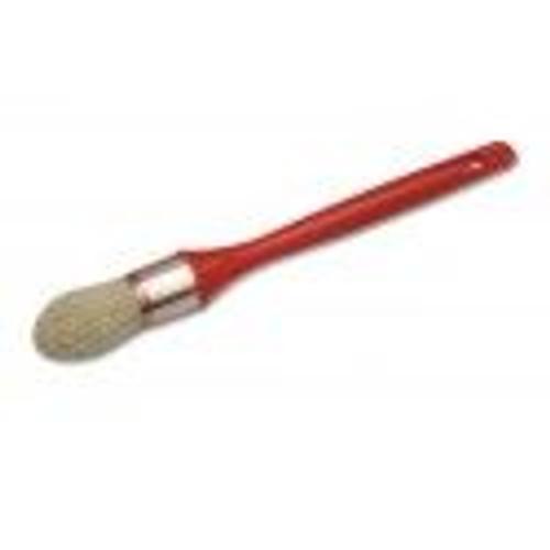 Pinceau brosse à réchampir pour peinture glycéro n°2 ° 21mm virole cuivré