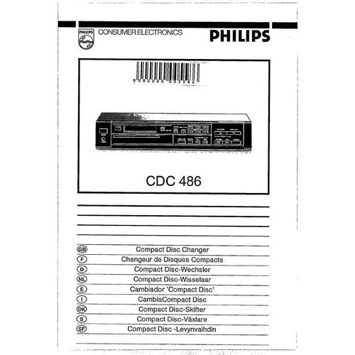 Notice Philips Cdc 486