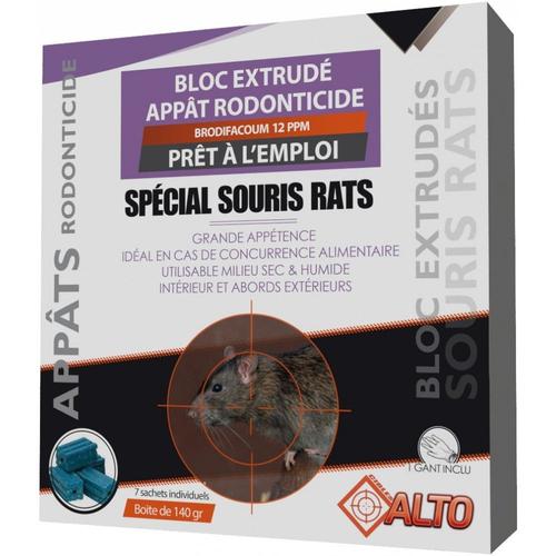 RATICIDE BLOC BROD 12PPM 140GR