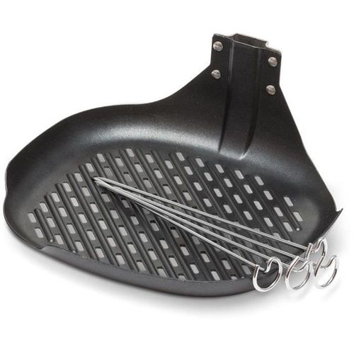 Philips HD9941/00 Kit barbecue pour Aifryer Noir et Inox