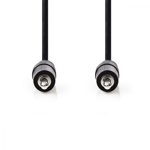 Câble Audio Stéréo | 3,5 mm Mâle | 3,5 mm Mâle | 0,5 m | Noir