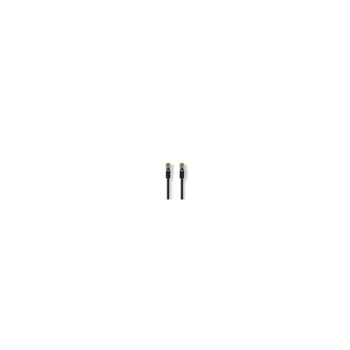 Câble Cat 7 | PiMF | RJ45 Male | RJ45 Male | 1.00 m | Snagless | Rond | LSZH | Noir | Sac en Plastique