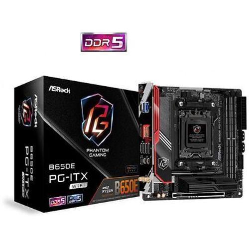 ASRock B650E PG-ITX WIFI Socket AM5 carte mère