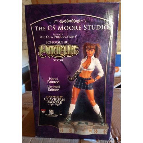 Statue Résine Schoolgirl Witchblade ( Cs Moore Creations )