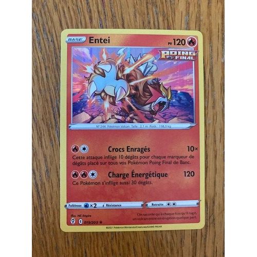 (1724) Entei 19/203 Pokemon