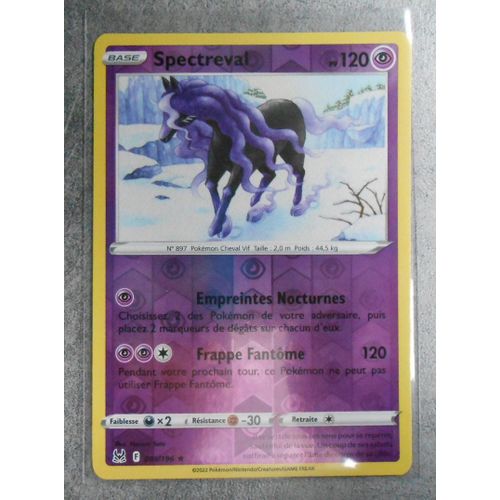 Spectreval Reverse 081/196 - Eb11 - Origine Perdue - Vf