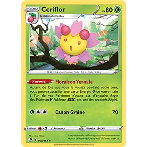 Ceriflor - Holo - 008/163 - Styles De Combat