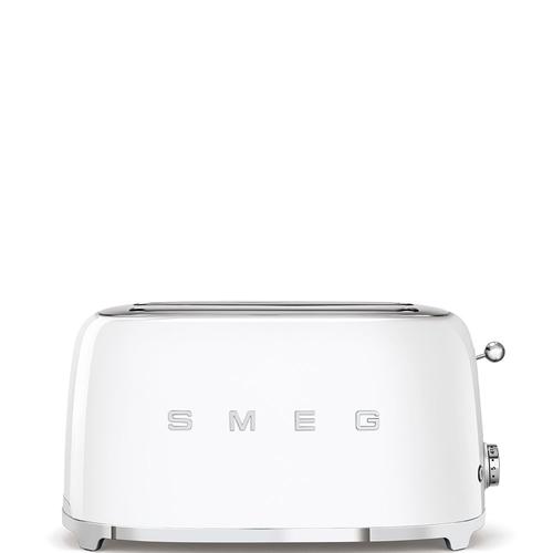 Smeg 50's Style TSF02WHEU - Grille-pain - 4 tranche - 2 Emplacements - blanc