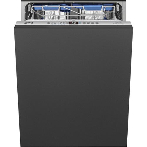 Smeg STL322BQLFR - Lave vaisselle Argent - Encastrable - largeur : 59.8