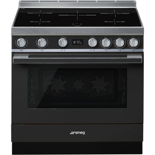Smeg Portofino CPF9IPAN Cuisinière Anthracite