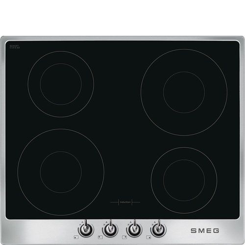 Smeg Victoria SI964XM Table de cuisson à induction Noir - 4 foyers
