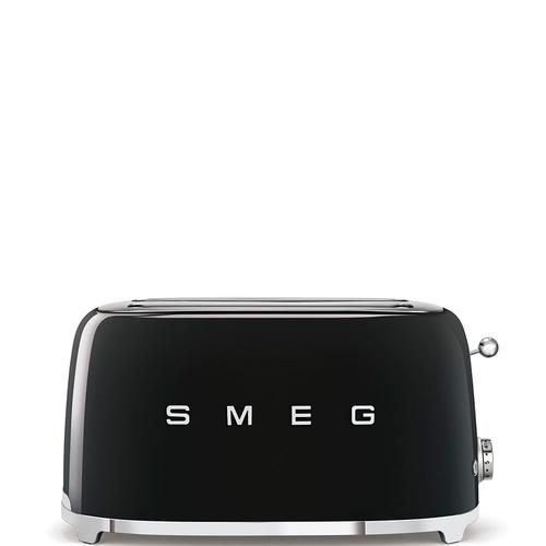 Smeg 50's Style TSF02BLEU - Grille-pain - 4 tranche - 2 Emplacements - noir