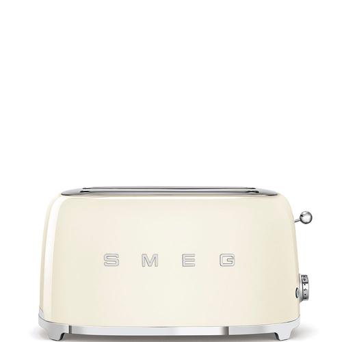 Smeg 50's Style TSF02CREU - Grille-pain - 4 tranche - 2 Emplacements - crème