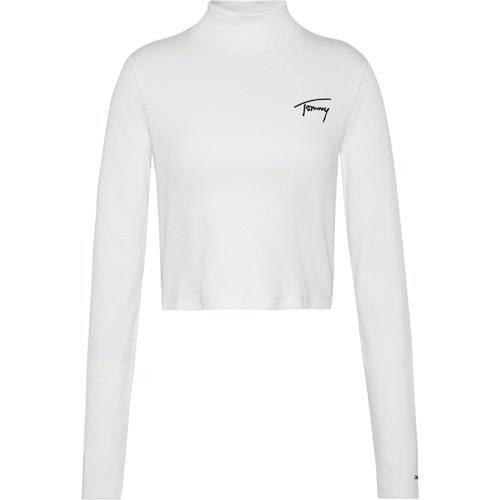 Pull Tommy Jeans Signature Original Femme Blanc