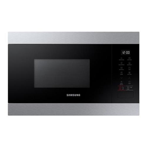 Samsung - micro-ondes + gril encastrable 22l 850w inox - mg22m8274at