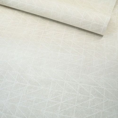 Papier peint vinyle sur intissé - Japandi - Motif géométrique couleur lin decoweb.com - Rouleau(x)